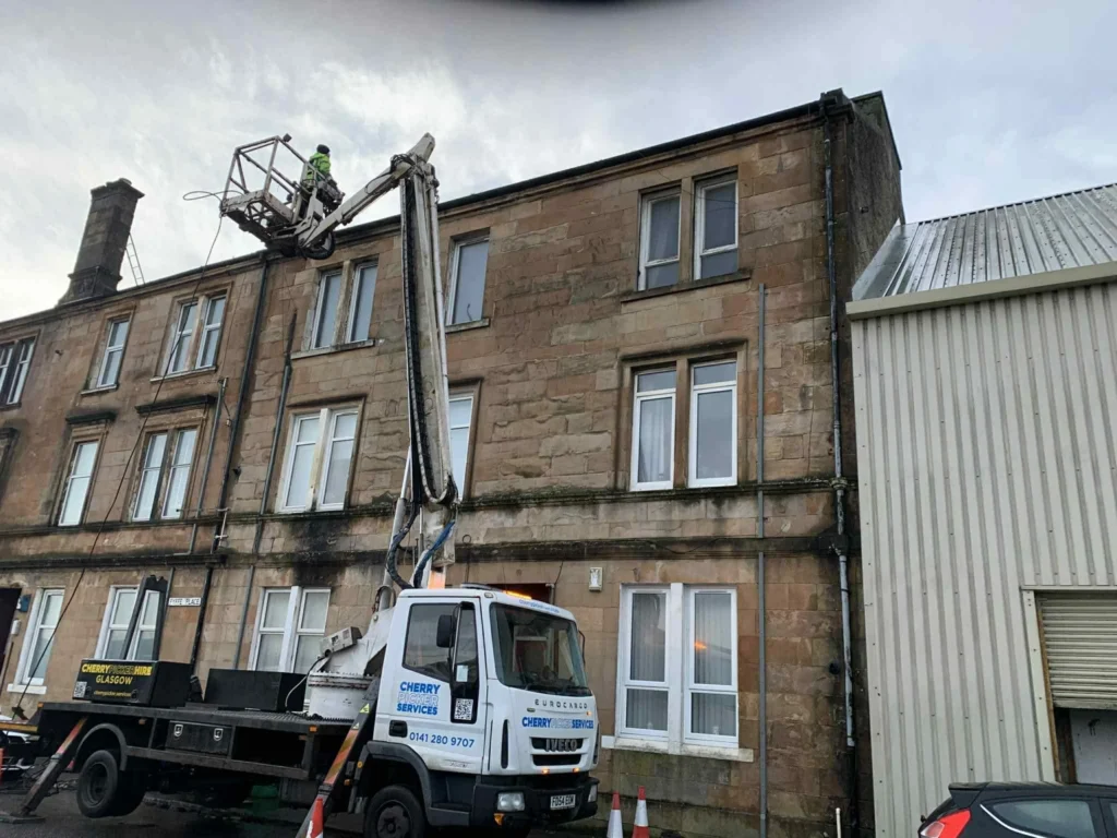 Roof Cleaning Steps Glasgow